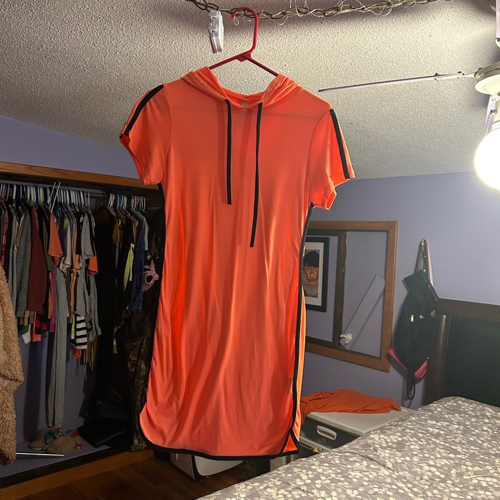 Neon orange dress brand new